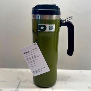 NWT Stanley X Starbucks Military Commitment 20oz double-walled steel tumbler